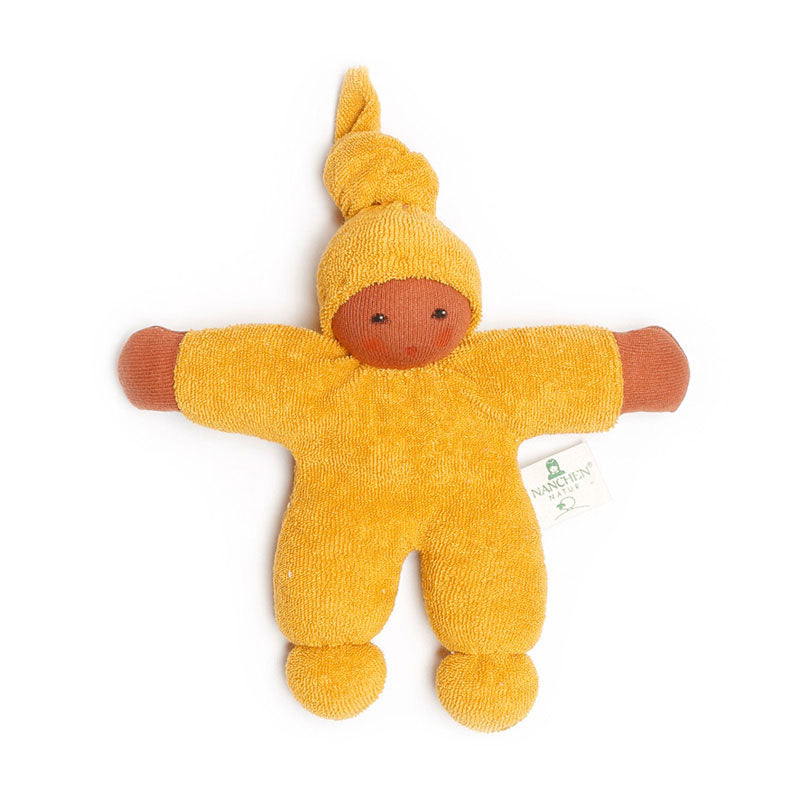 Organic Terry Baby Doll in Golden Yellow