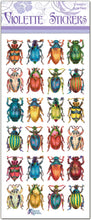 Load image into Gallery viewer, Violette Stickers | Beetles
