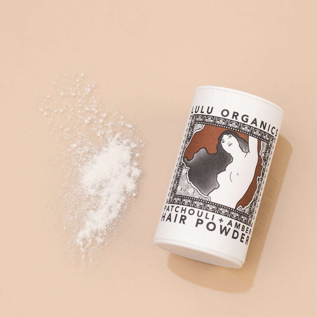 Lulu Organics | Patchouli and Amber Travel Size Hair Powder Shampoo 1oz
