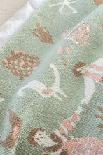 Load image into Gallery viewer, Forest Friends Baby Blanket in Sky