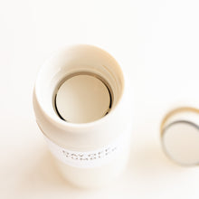 Load image into Gallery viewer, overhead view of day off tumbler in white