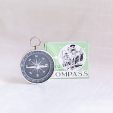 Load image into Gallery viewer, front view of metal compass
