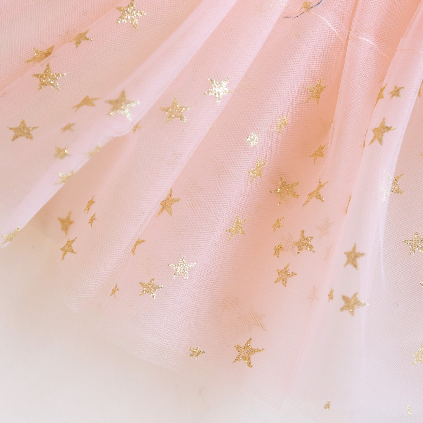 detail of blush star tutu