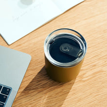 Load image into Gallery viewer, To Go Tumbler in Khaki with Plug