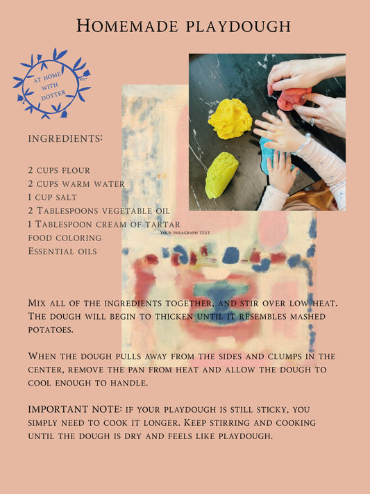 Homemade Playdough