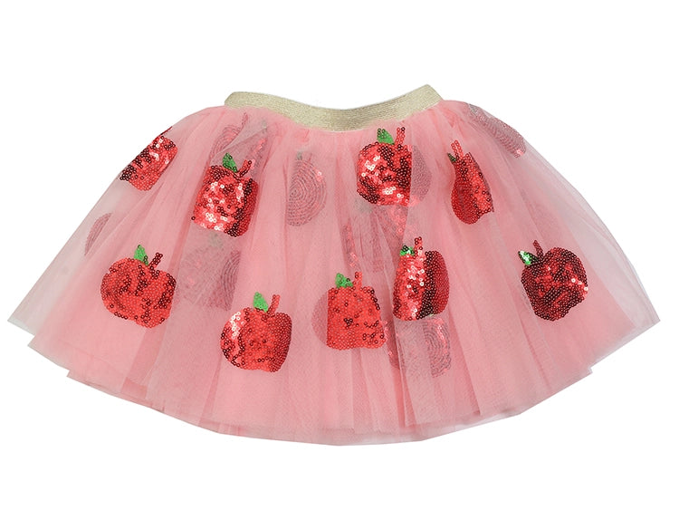 Embroidered Apple Tutu
