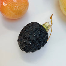 Load image into Gallery viewer, Glass Blackberry Ornament
