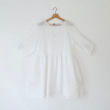 Load image into Gallery viewer, Yuvita | Babydoll Dress in White
