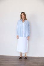 Load image into Gallery viewer, It Is Well | Oversized Stripe Button Down Shirt

