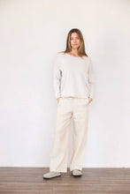 Load image into Gallery viewer, It Is Well | Boxy Sweater in Natural

