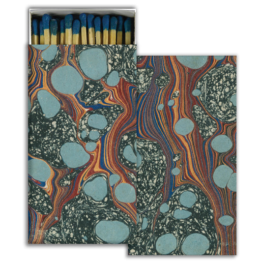Blue Bubble Marble Matches