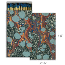 Load image into Gallery viewer, Blue Bubble Marble Matches
