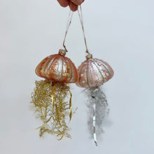 Load image into Gallery viewer, Tinsel Jellyfish Ornaments
