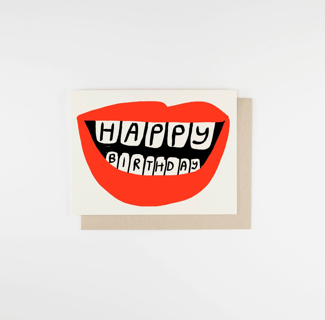 Birthday Lips Card