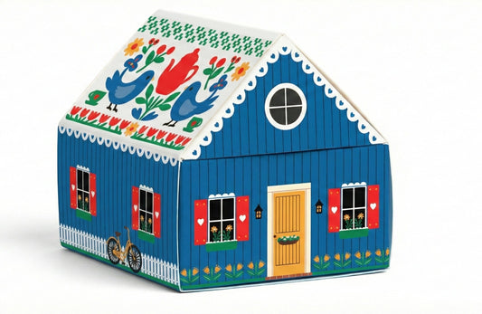 Swedish Dream Tiny Living Blue Matchbox Cottage