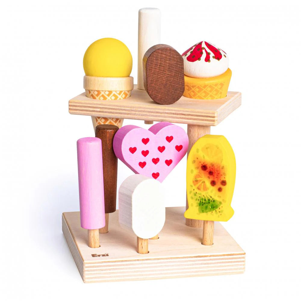 Ice Cream Display Food Set