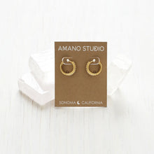 Load image into Gallery viewer, Amano Studio | Crystal Hoop Earrings
