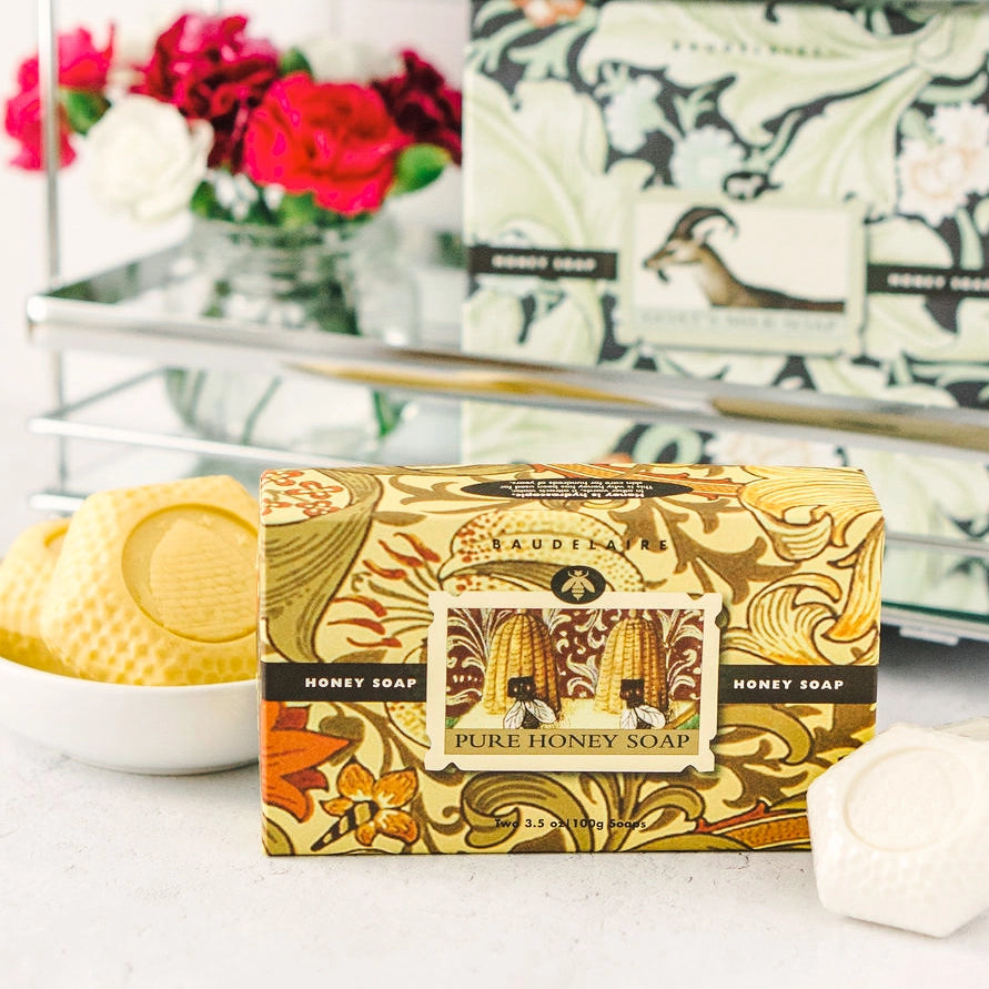 Pure Honey Soap Hex Box