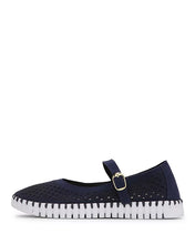 Load image into Gallery viewer, Ilse Jacobsen | Tulip Mary Jane Ballet Flats in Dark Indigo
