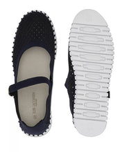 Load image into Gallery viewer, Ilse Jacobsen | Tulip Mary Jane Ballet Flats in Dark Indigo
