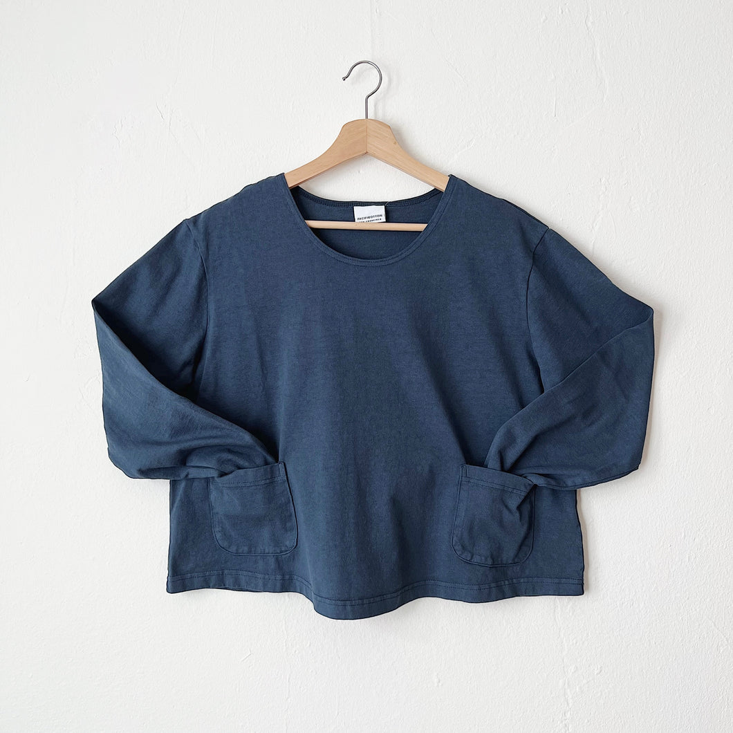 Pacific Cotton | Boxy Shirt in Orion