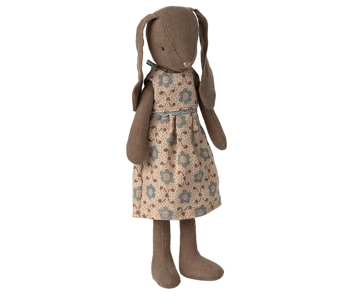 Bunny, Size 2, Brown Print Dress