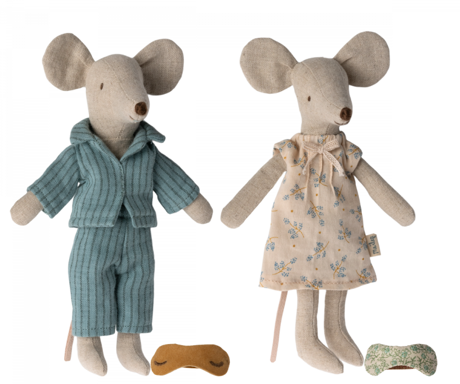 Maileg | Mum & Dad Mice in Cigar Box