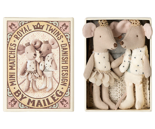 Maileg | Royal Twins in Matchbox