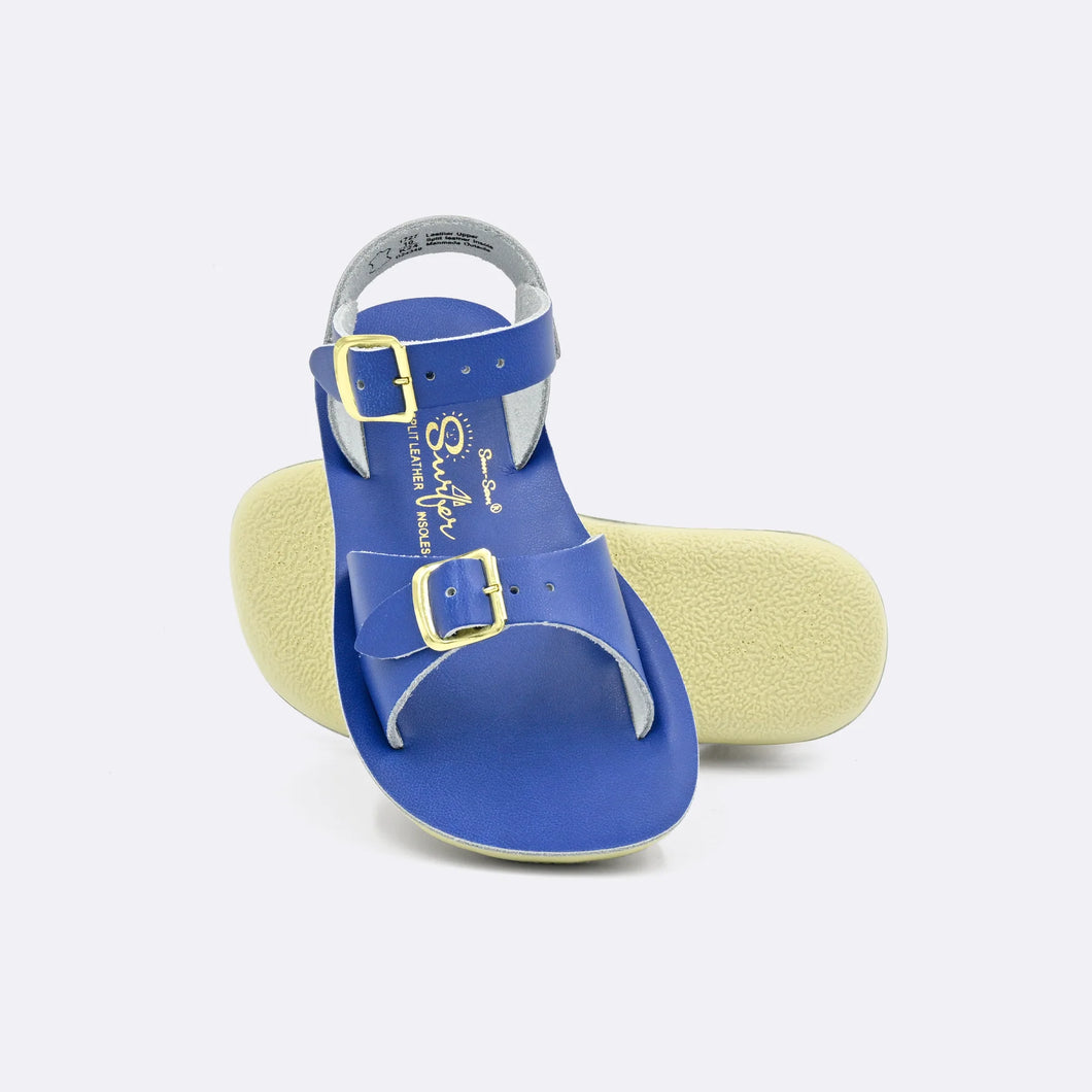 Salt Water | Kids' Surfer Sandal in Cobalt