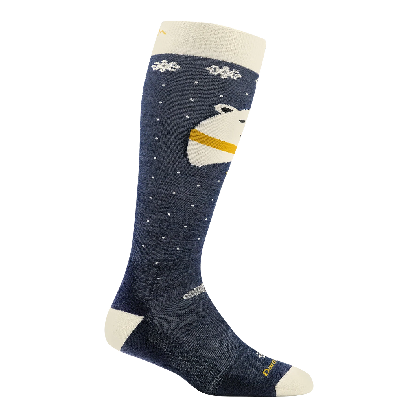 Darn Tough | Kids Polar Bear Over-the-Calf Midweight Ski & Snowboard Socks