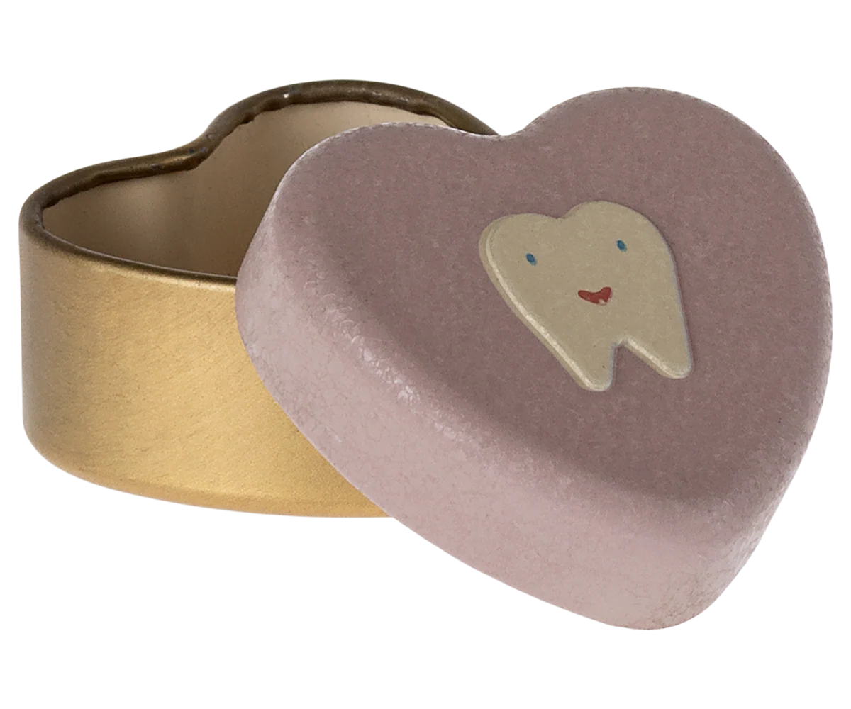 Maileg | Small Gold Tooth Box, Heather