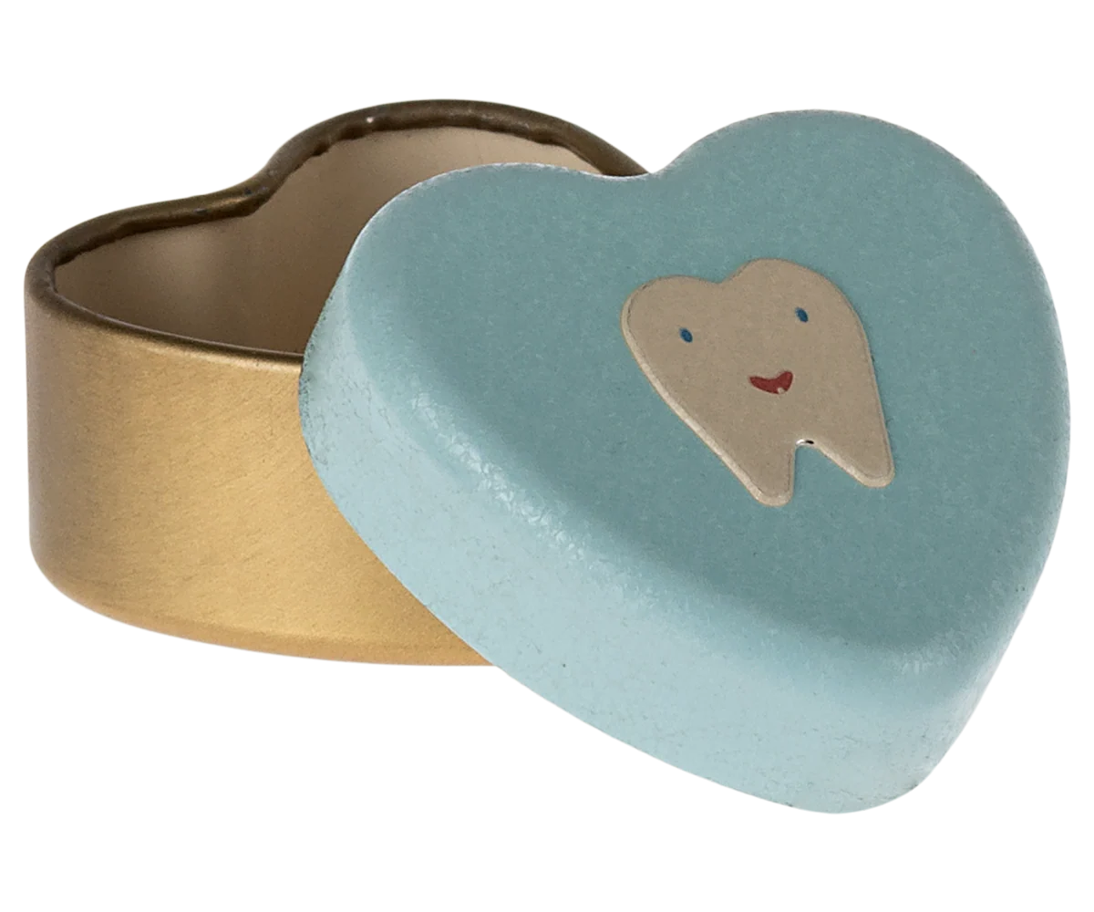 Maileg | Small Gold Tooth Box, Mint