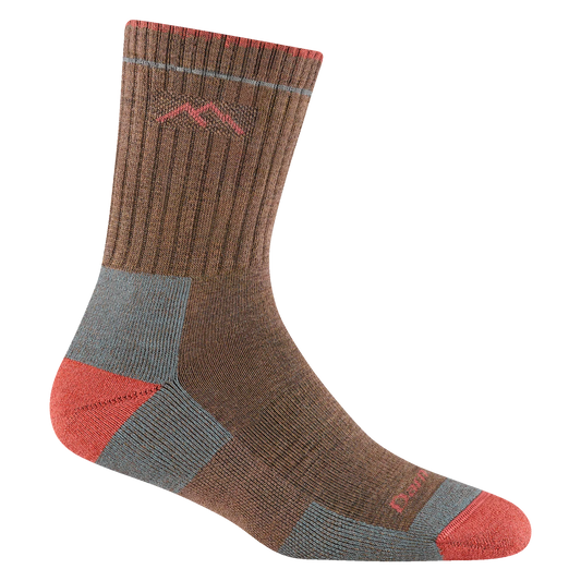 Darn Tough |  Hiker Micro Crew Midweight Hiking Sock in Bark