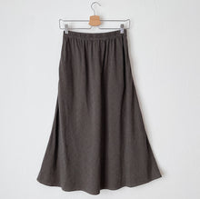 Load image into Gallery viewer, Cut Loose | Bias Midi Skirt in Saddle Mini Check
