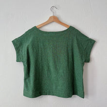 Load image into Gallery viewer, Cut Loose | Crosshatch Short Sleeve Top in Fava

