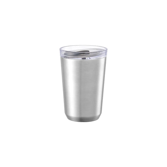 To Go Tumbler in Stainless Steel with Plug