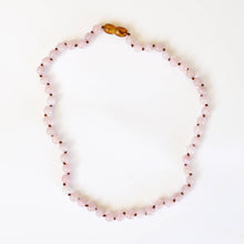 Load image into Gallery viewer, Pure Gemstone + Rose Quartz || Necklace

