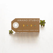 Load image into Gallery viewer, Amano Studio | Cactus and Turquoise Stud Earrings Set
