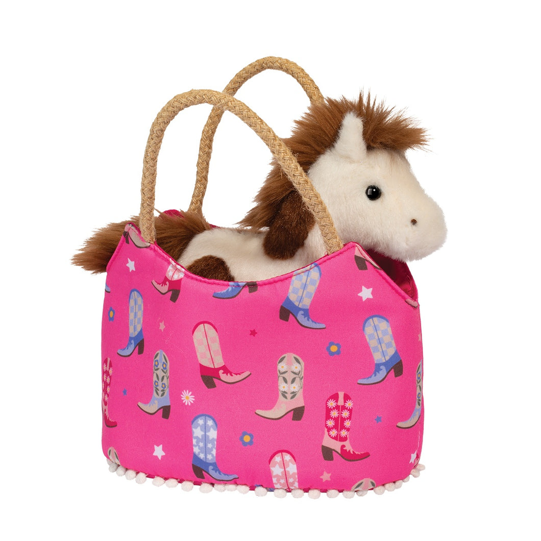 Horse in Cowgirl Boots Purse