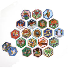 Load image into Gallery viewer, Cottage Fairies Hexagon Memory &amp; Matching Game
