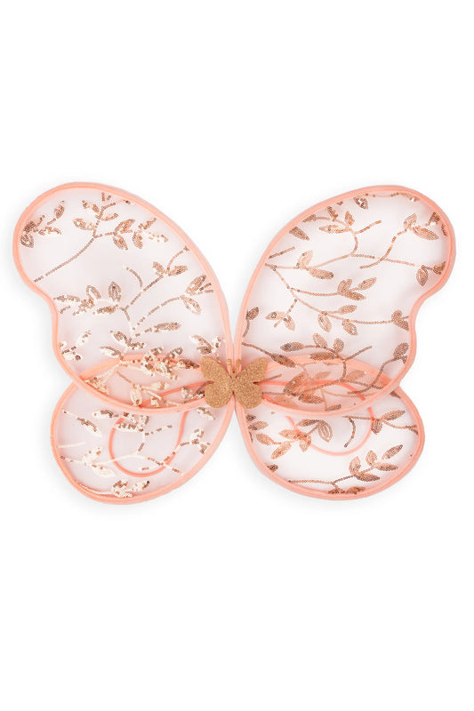 Butterfly Bliss Wings in Peach