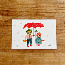 Load image into Gallery viewer, Hyogensha | Raindrops Post Card
