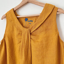 Load image into Gallery viewer, Yuvita | Summer Sailor Tank in Turmeric

