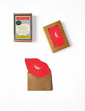 Load image into Gallery viewer, Bisou Lips Mini Card, Box of 6
