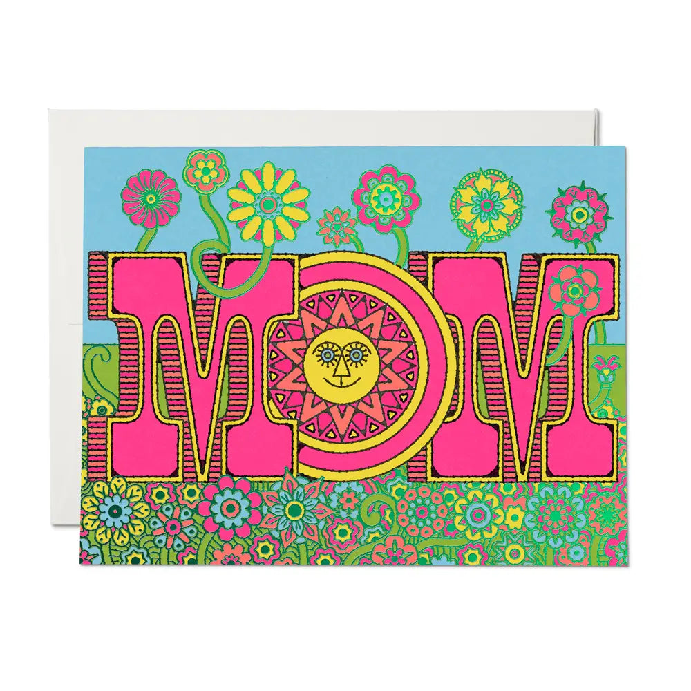 Mom Blooms Mother's Day Greeting Card