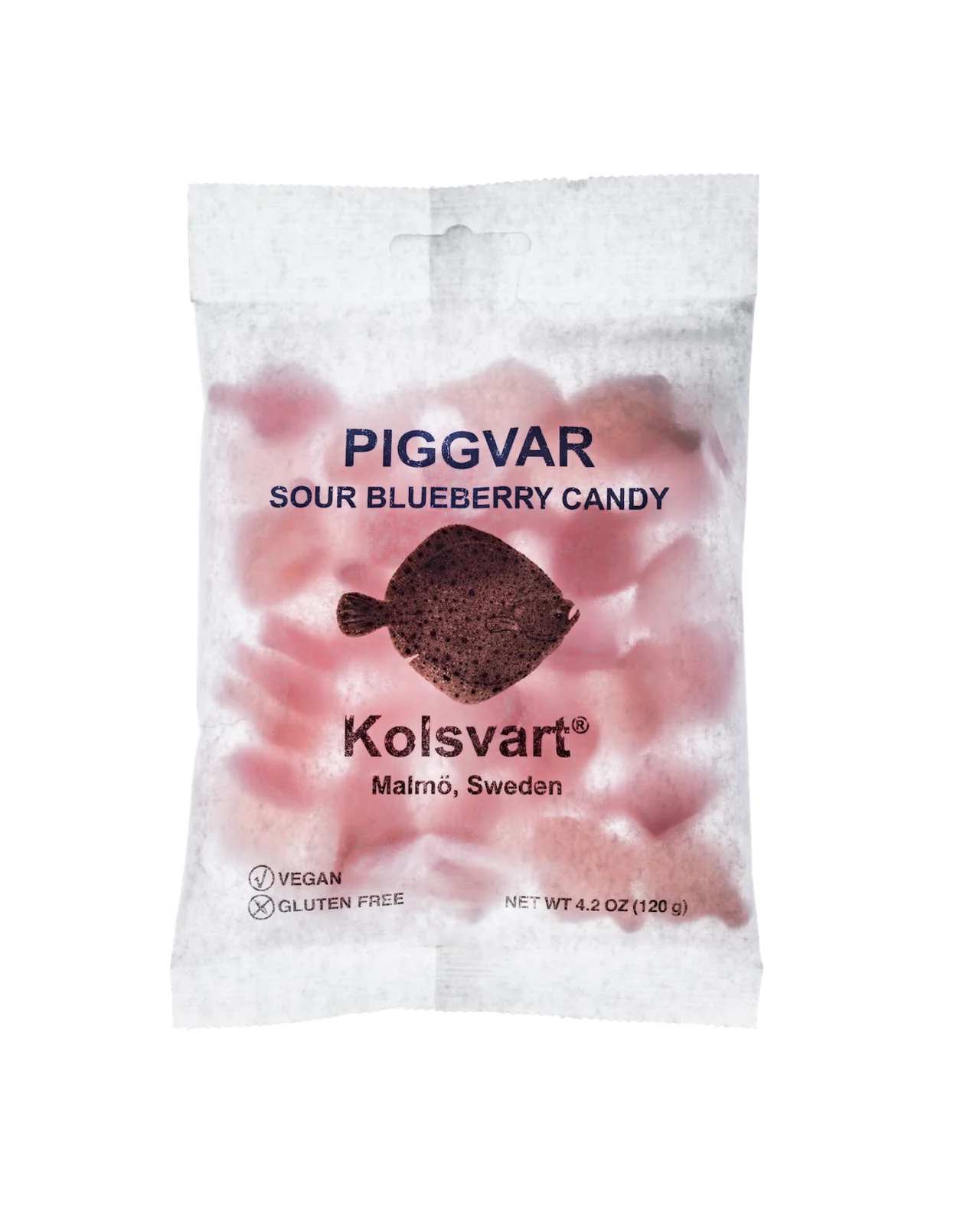 Kolsvart | Sour Blueberry Swedish Fish