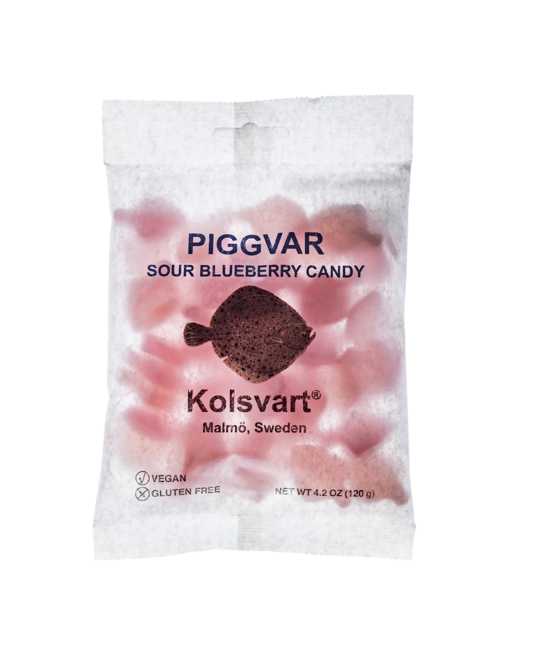 Kolsvart | Sour Blueberry Swedish Fish
