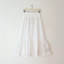 Load image into Gallery viewer, Bryn Walker | Ruffle Skirt in White
