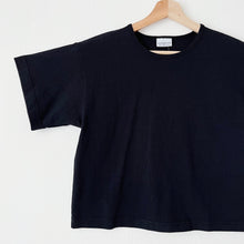 Load image into Gallery viewer, Pacific Cotton | Crop Crew in Black
