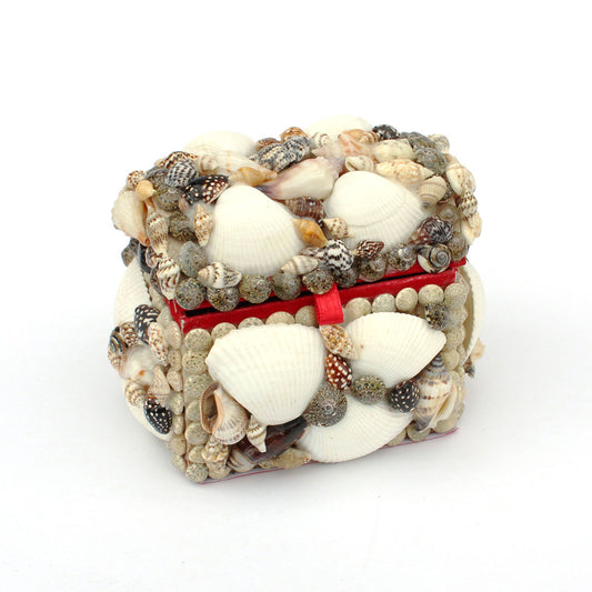 Small Seashell Treasure Chest